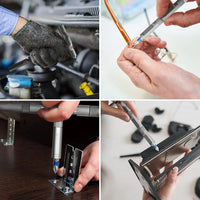 VMAN 24in1 Multifunction Ratchet Screwdriver Set Multi Magnetic Bits Mini Repair Tool Kit Household Tool For PC & Desk Etc.