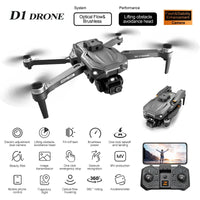 2024 New D1 drone HD professional HD camera 5G GPS optical stream 360° Obstacle avoidance 5G WIFI brushless motor RC helicopter