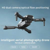 Professional Drone E88 8K Wide-Angle HD 1080P Camera WiFi FPV Height Hold Foldable RC Drone Quadrotor Helicopter Children's Toys