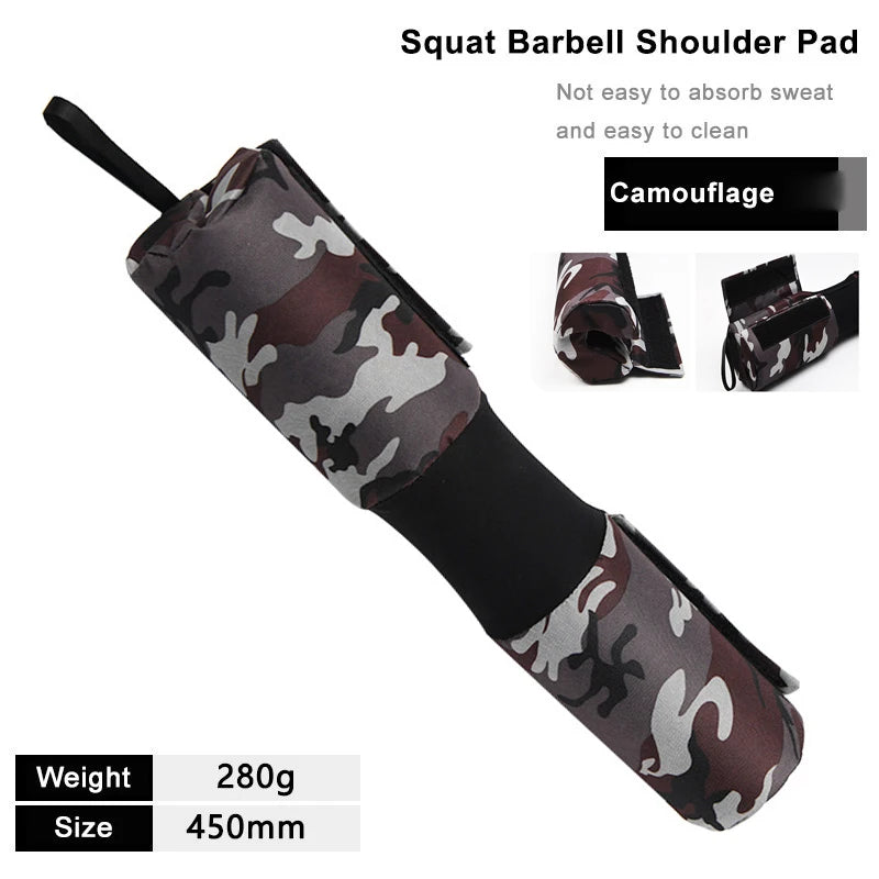 Neck Shoulders Support Weight Lifting Barbell Pad Fitness for Pull Up Hip Training Anti-slip Bodybuilding Gym Equipment Workout