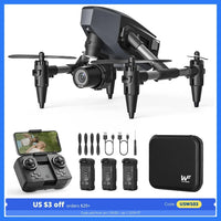 WeFone WF10 Mini FPV Drone 1080P, 3 Batts, 3D Flip, Easy Start, Gift，C0.