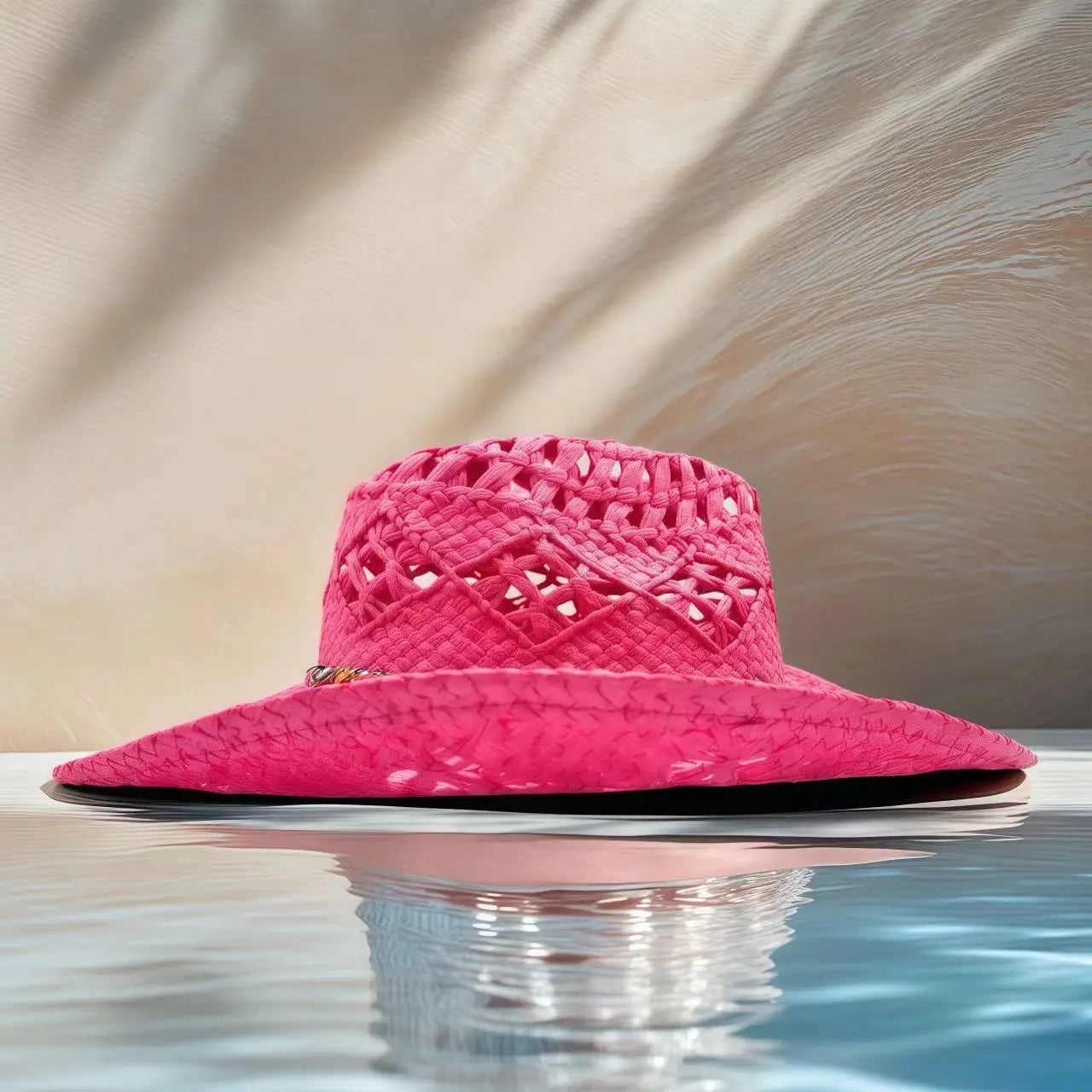 Festival Pink Cowboy Straw Hat Woman - Summer Western Party Decorations Cosplay with Cowboy Hats for Cowgirl Party of Theme
