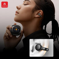 INMAS CT11 ANC Ear Clip Earbuds Wireless Bluetooth Display Screen Headphones Active Noise Reduction Earphones Waterproof Headset