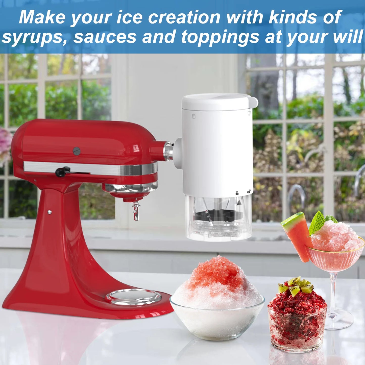 Kitchen mixer manufacturing Shaved ice accessories, high-yield Shaved ice, Kaishanyi mixer kitchen auxiliary accessories