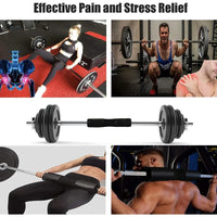 Neck Shoulders Support Weight Lifting Barbell Pad Fitness for Pull Up Hip Training Anti-slip Bodybuilding Gym Equipment Workout