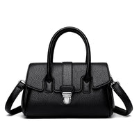 Genuine Brand Soft Pu Leather Small Casual Tote Hand Bags for Mother Quality Women Shoulder Crossbody Messanger Bag Summer Style