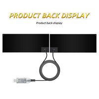 2Pcs LED Dynamic Demon Eyes Atmosphere Light USB Car Front Rear Windshield Glass Light Auto Decoration Accessories