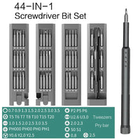 Multifunction Screwdriver Set - S2 Phillips Slotted Precision Bits, Mobile & Notebook Maintenance Tool, Handy Hand Tools