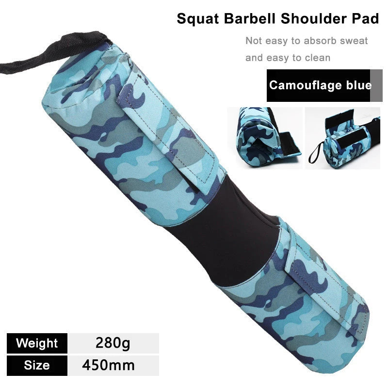 Neck Shoulders Support Weight Lifting Barbell Pad Fitness for Pull Up Hip Training Anti-slip Bodybuilding Gym Equipment Workout
